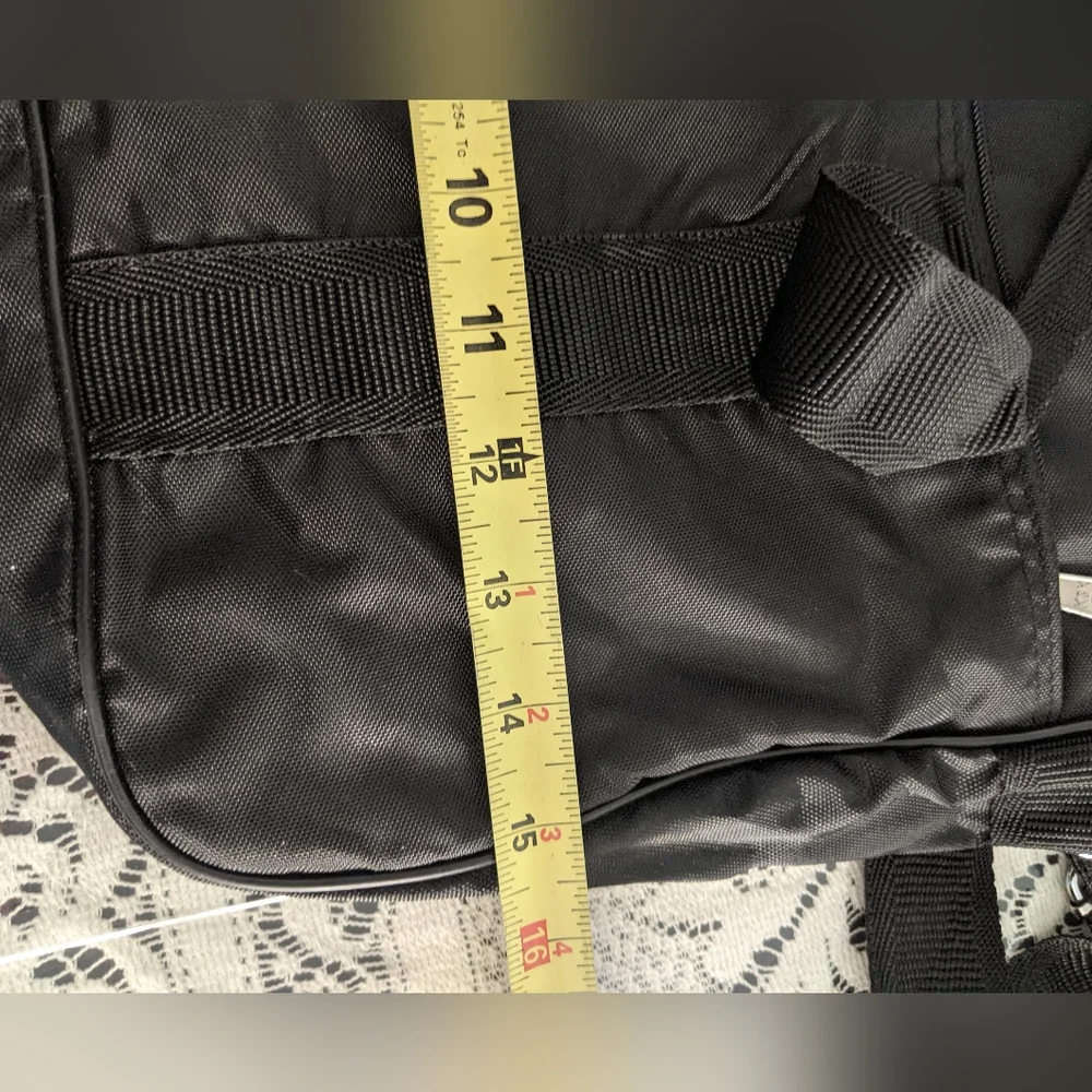 Vintage Rare Black Carryon Travel Duffle Sports Bag Crossbody Business Korean